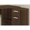 Monarch Specialties Computer Desk, Home Office, Corner, Storage Drawers, 46 in.L, L Shape, Work, Laptop, Walnut Laminate I 7348 - alternate 3